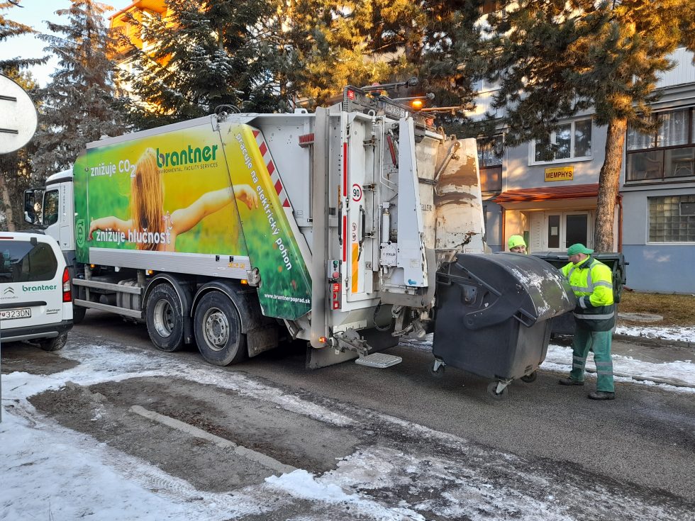 Odpadové hospodárstvo Poprad Brantner