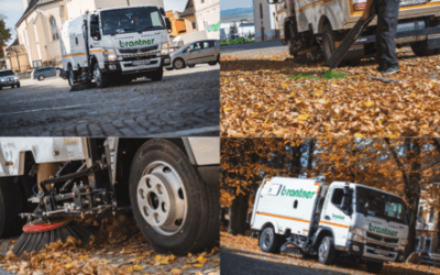 Nové zametacie vozidlo Mitsubithi Fuso Truck